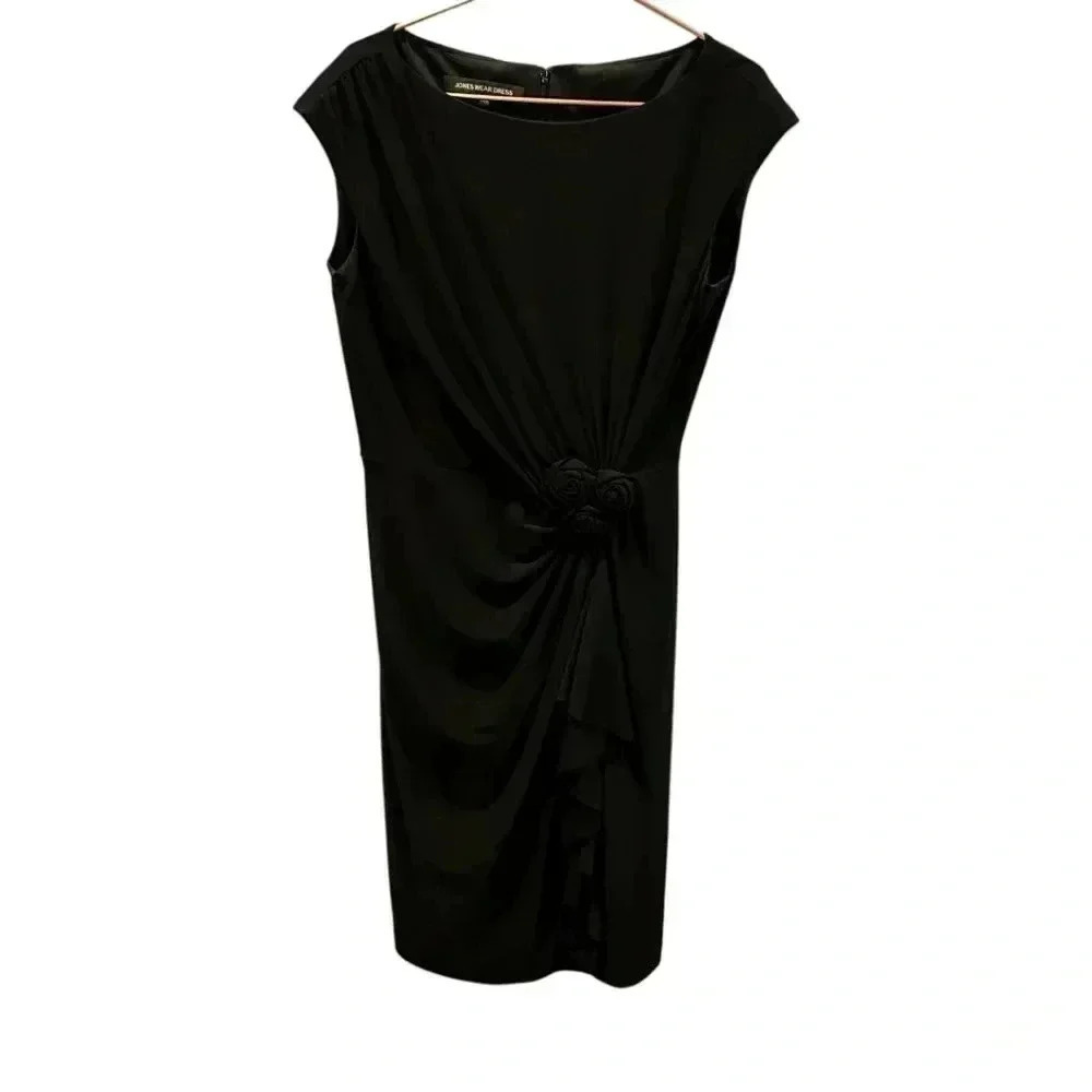 Classic black Dress Jones wear size 6 - Picture 2 of 11
